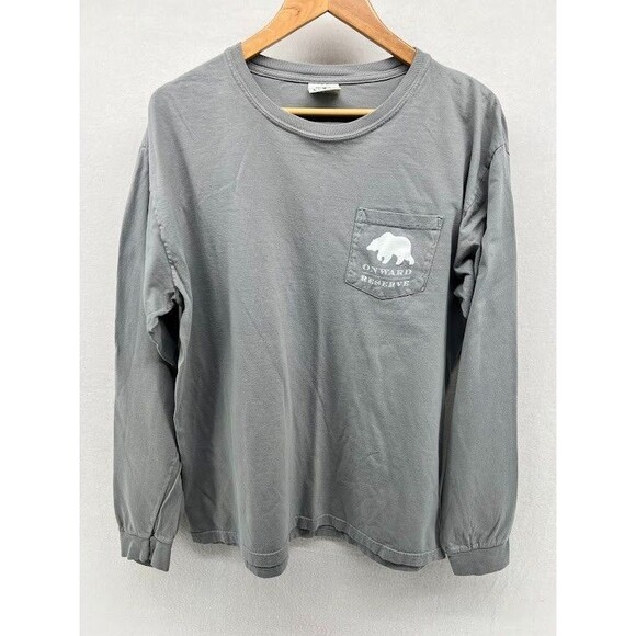 Onward Reserve Other - Men's Onward Reserve UGA Football Barn Sign Long Sleeve Gray Sz Large